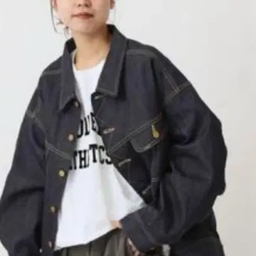 Lee SUPERSIZED RIDER JACKET M 다크 블루