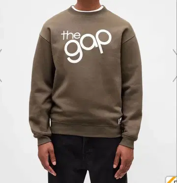 [ 새상품 ] GAP 로고 맨투맨 L 사이즈