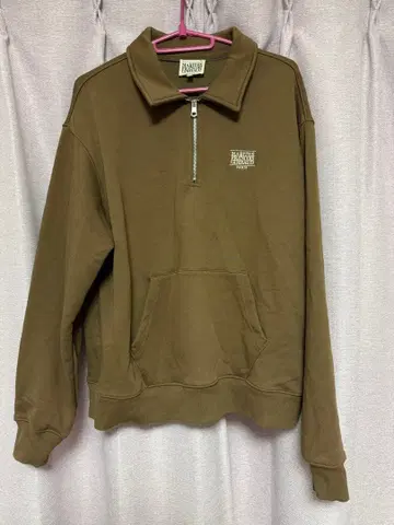 Marithe Francois Girbaud 클래식 로고 하프 지퍼