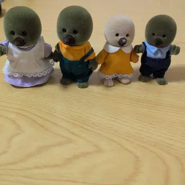 새상품급 메이플타운 이야기 두더지 가족