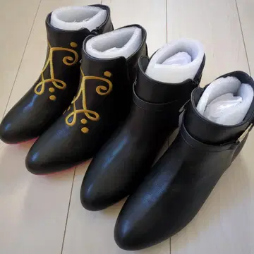 새상품 시마무라 치하루 아나와 눈의 여왕 엘사 아나 부츠 2켤레 세트 L