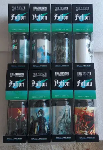 파이널 판타지 VII 포션 세트 10주년 기념 피규어