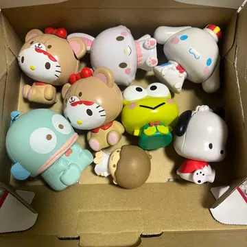 [ 중고 ] 산리오 캐릭터 가챠 모음 키티 시나모롤 한교동