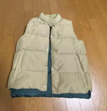 Engineered Garments 다운 베스트 P 사이즈 베이지