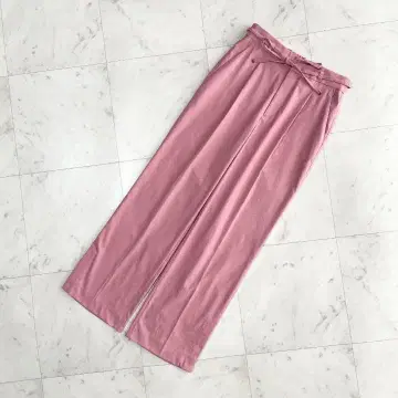 새상품급 유나이티드 애로우즈 와이드 팬츠 스트레치 여성용 38