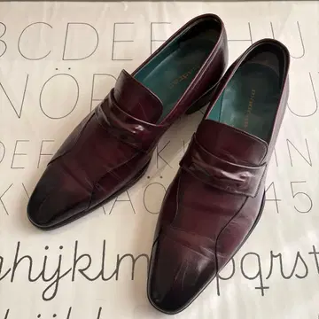 madras 버건디 로퍼