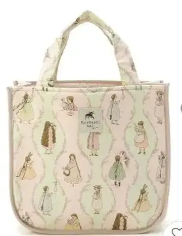 쿠라하시 레이 라운드 토트백 라이트 핑크