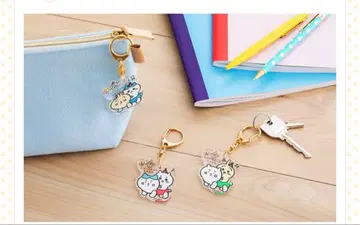 치이카와 랜드 아크릴 키링 삐뽀뽀 토끼 치이카와 하치와레 3점