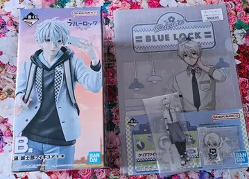 블루 록 제일복권 굿즈 세트 나기 세이시로 피규어 아크릴 스탠드 파일