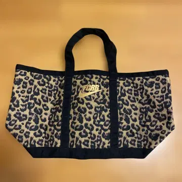 F.C.R.B x NIKE 토트백/캔버스/BRW/레오파드