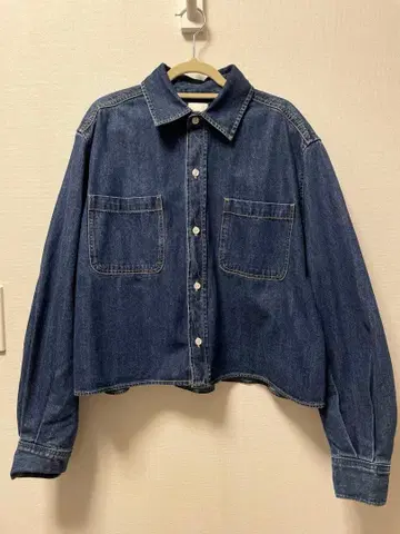 Spick & Span 스픽 앤 스팬 숏 데님 셔츠