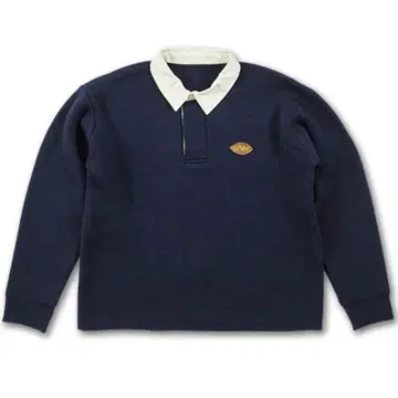 carp 니트 라거 셔츠 (네이비)