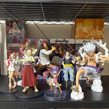 원피스 우타 야마토 샹크스 벡맨 니카 이완코프 피규어