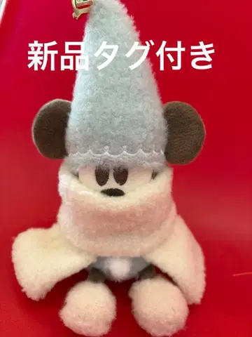 새상품 디즈니 크리스마스 한정판 릴린린 봉제 인형 배지 스카이블루