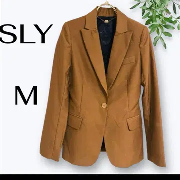 y2k 헤이세이 갸루 SLY 새상품급 테일러드 자켓 브라운 코트