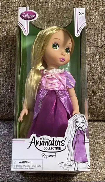 [ 미개봉/하자품 ] 디즈니 애니메이터 컬렉션 인형 라푼젤