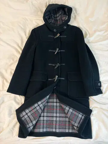 런던 트래디션 네이비 36 더플 코트