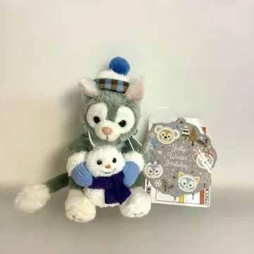 디즈니 윈터 홀리데이 젤라토니 봉제 인형 스트랩 스트