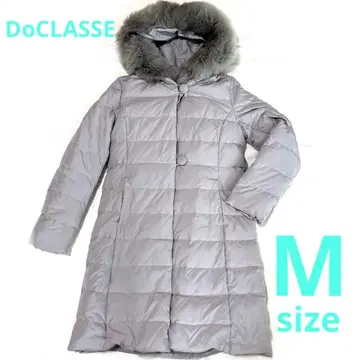 DoCLASSE 퍼 그레이 다운 자켓