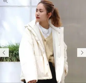 ungrid 숏 볼륨 충전솜 블루종