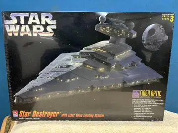 스타워즈 파이버 옵틱 스타 디스트로이어 amt/ERTL