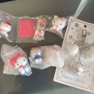 헬로키티 가챠가챠 모음 세트