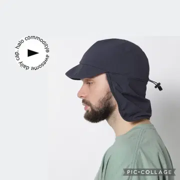 HALO COMMODITY 윈디 플랩 캡 블랙