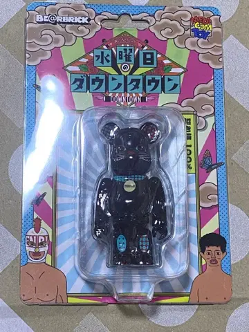 베어브릭 수요일의 다운타운 마네키네코 100% MEDICOMTOY