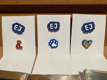 &TEAM EJ 위주 로고 데코 부품 3종 컴프 세트