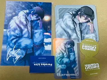 파라라이 emocafe 콜라보 카페 하루오미 크리카 코스터 특전