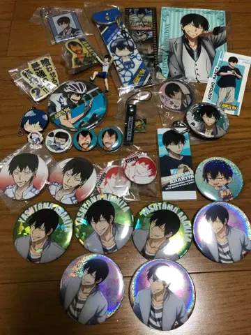 겁쟁이 페달 아라키타 캔뱃지 스트랩 핀 배지 엽서 키링