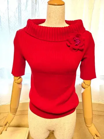 엠즈 그레이시 상의 38 코사지 탈부착 가능