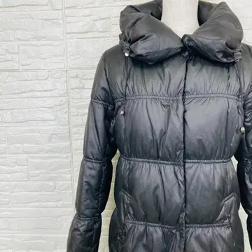 에프데 ef-de 다운 자켓 S 블랙 고급 새상품급 [ 2715-49 ]