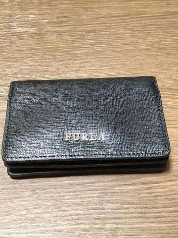 FURLA 블랙 명함지갑