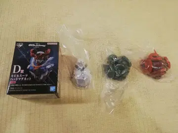 제일복권 지크 액스 D상 모빌슈트 헤드 마그넷 3종 세트