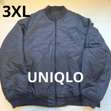 [레어!] 유니클로 MA-1 블루종 네이비 3XL 빅사이즈
