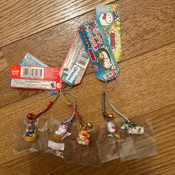 헬로키티 피규어 스트랩 5개 세트