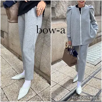 bow-a 보우에이 액티브 테이퍼드 팬츠 슬랙스 작은 키 사이즈