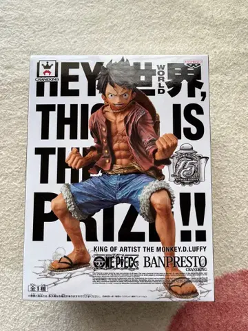 원피스 KING OF ARTIST 몽키 D 루피 피규어