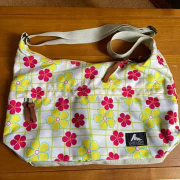 숄더백 스프링 플라워 구형 택 그레고리 Gregory