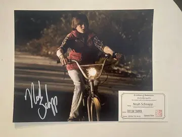 기묘한 이야기 노아 슈냅 사인 포함 사진