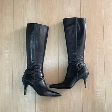 벨트 포함 롱 부츠 블랙 블랙 Body Dressing Deluxe