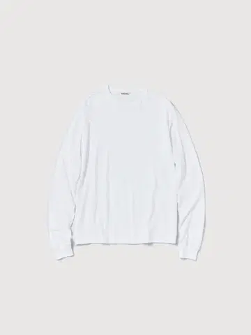 AURALEE SEAMLESS L/S TEE SIZE 4