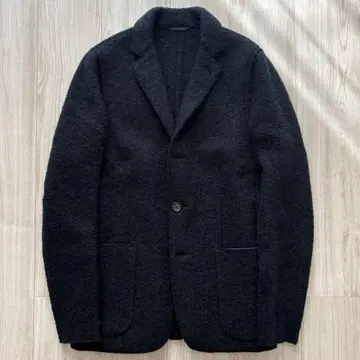 [새상품급] ASPESI 푸들 니트 언라이닝 자켓 네이비 M 아스펜지