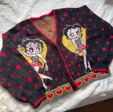 베티 부프 니트 가디건 L