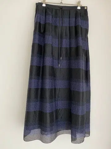 Drawer 시어 자카드 스커트