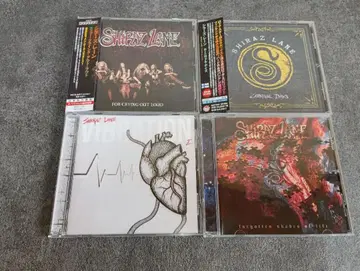 SHIRAZ LANE CD 4장 세트 락 핀란드