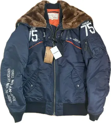 미사용 새상품 AVIREX MA-1 REMODEL MARK2 XL