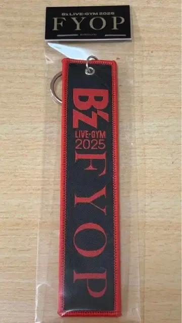 B'z LIVE-GYM 2025 FYOP 플라이트 택 블랙 블랙
