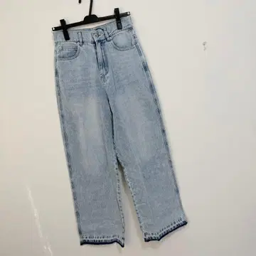 r. 컷오프 데님 팬츠